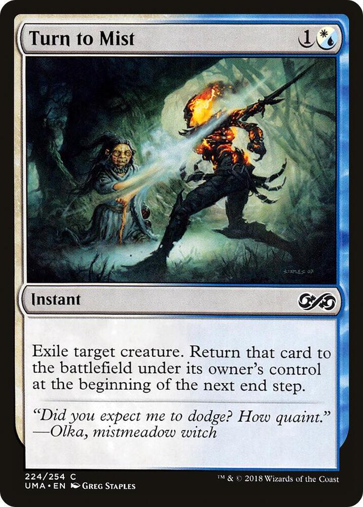 Turn to Mist 224 card from Ultimate Masters