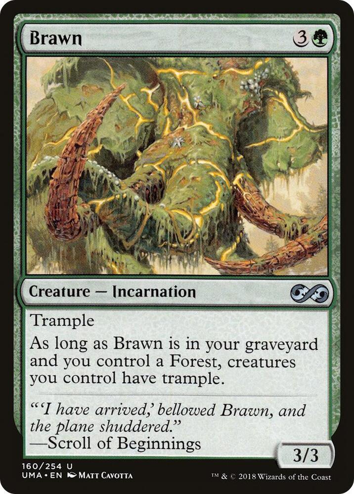 Brawn 160 card from Ultimate Masters