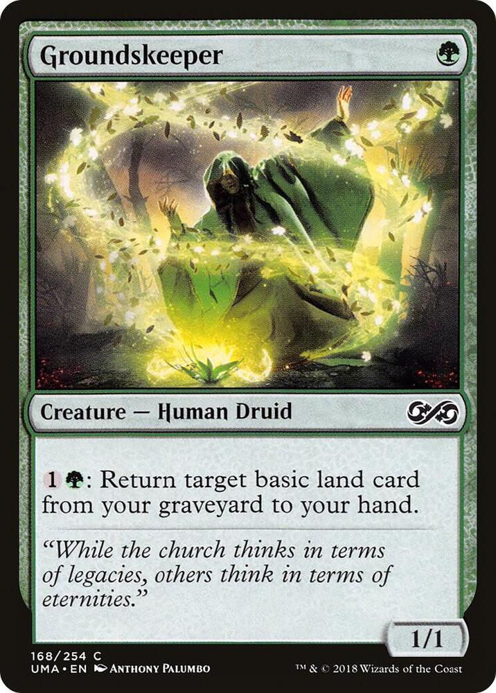 Groundskeeper 168 card from Ultimate Masters