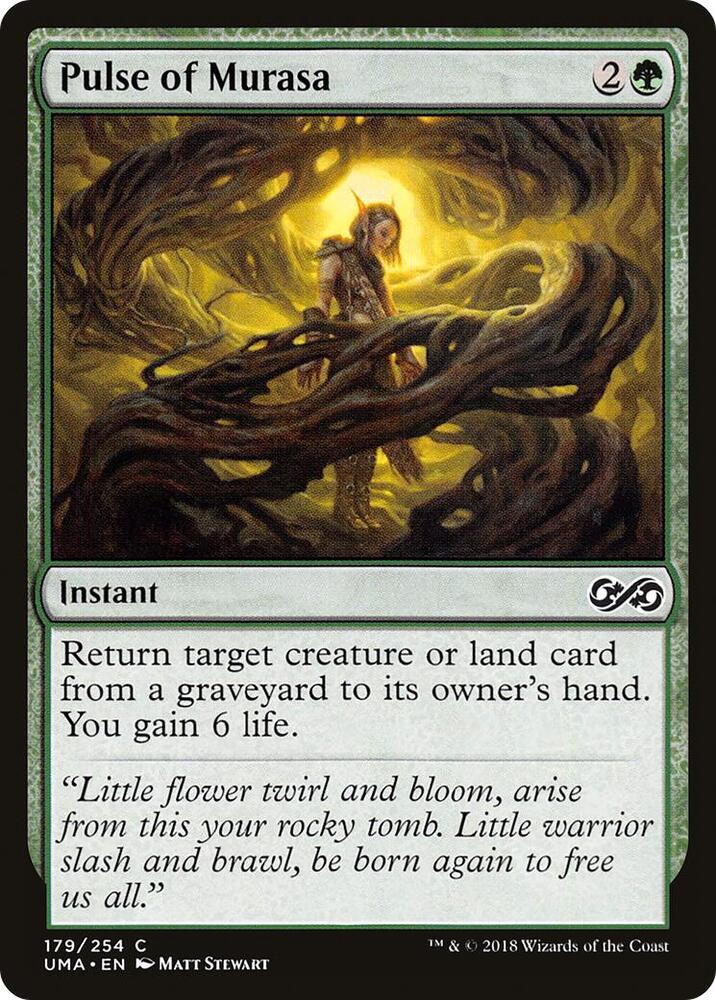 Pulse of Murasa 179 card from Ultimate Masters