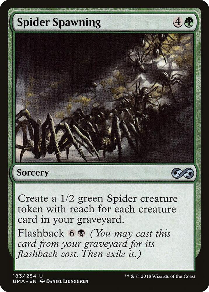 Spider Spawning 183 card from Ultimate Masters