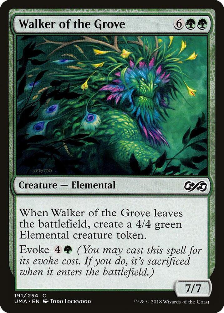 Walker of the Grove 191 card from Ultimate Masters