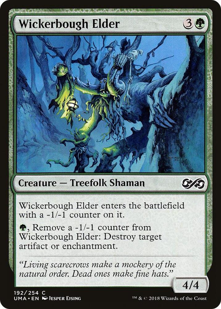 Wickerbough Elder 192 card from Ultimate Masters