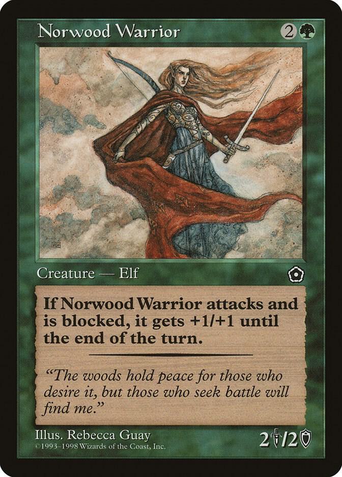 Norwood Warrior card from Portal Second Age