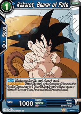 Kakarot, Bearer of Fate TB3-022 card from Clash of Fates
