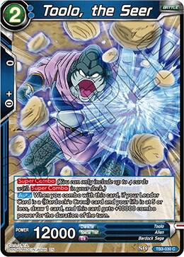 Toolo, the Seer TB3-030 card from Clash of Fates