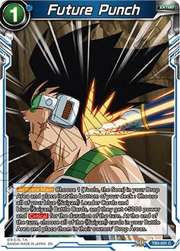 Future Punch TB3-031 card from Clash of Fates
