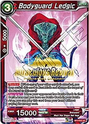 Bodyguard Ledgic (Shenron's Chosen Stamped) BT3-015 card from Tournament Promotion Cards