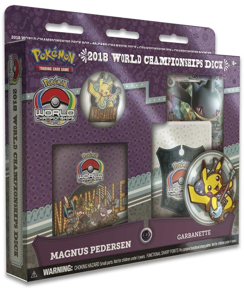 2018 World Championship Deck: Magnus Pedersen (Garbanette) sealed product from World Championship Decks