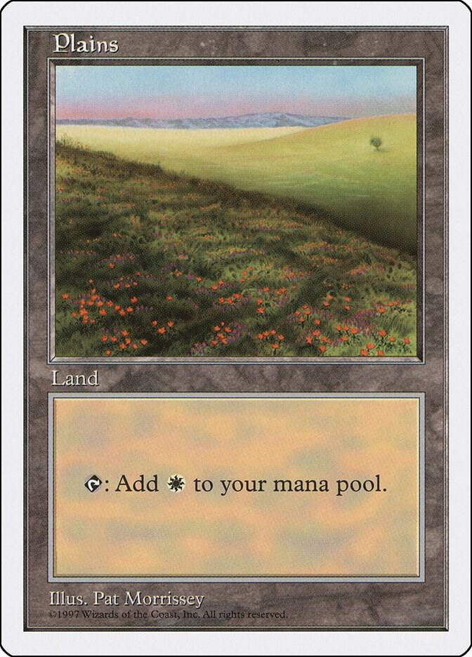 Plains 431 card from Fifth Edition