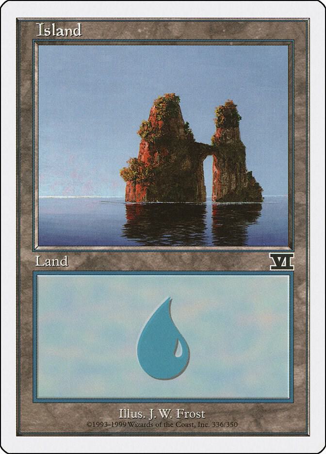 Island 336 card from Classic Sixth Edition