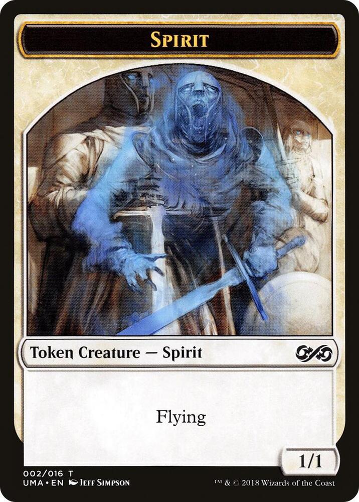 Spirit Token 2 card from Ultimate Masters