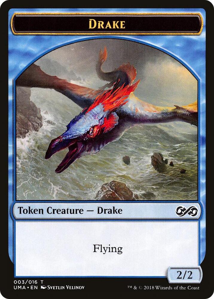 Drake Token 3 card from Ultimate Masters