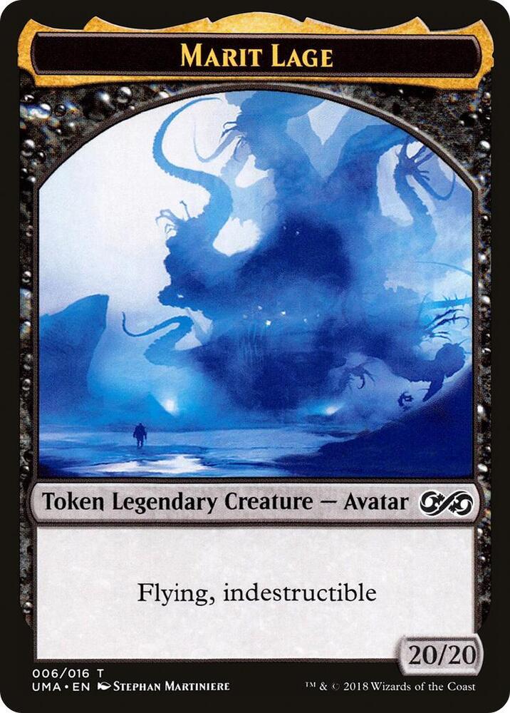 Marit Lage Token 6 card from Ultimate Masters