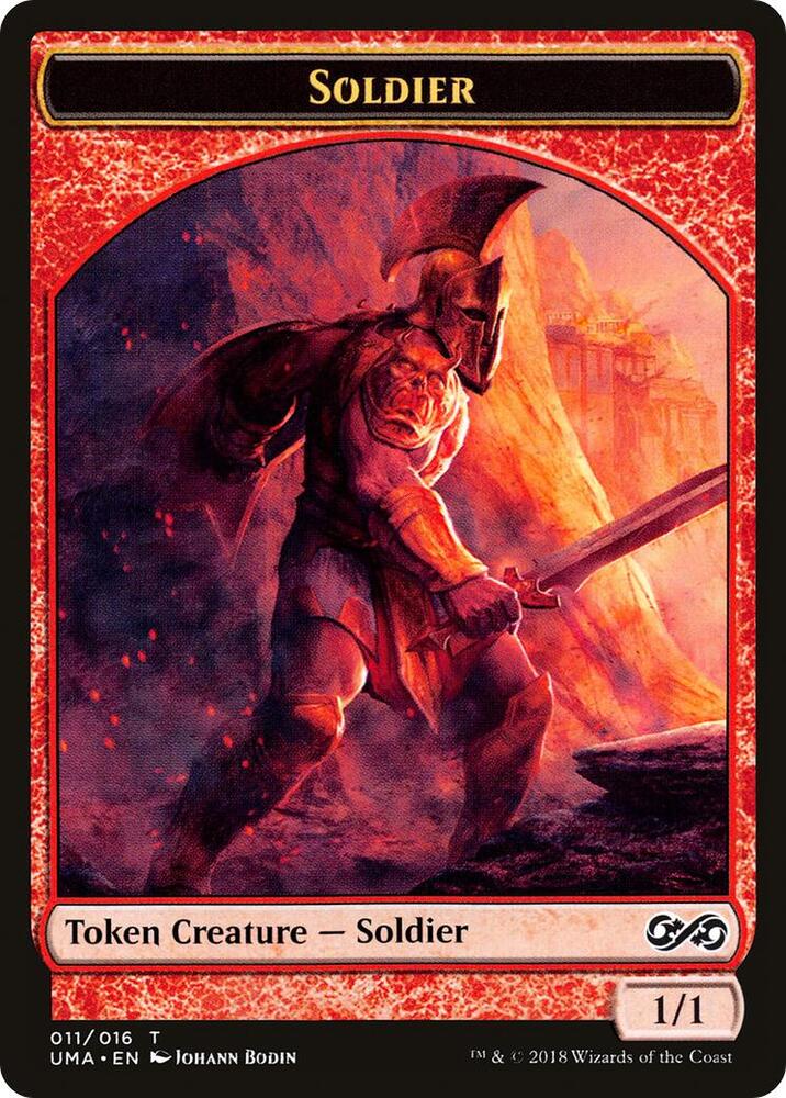 Soldier Token 11 card from Ultimate Masters