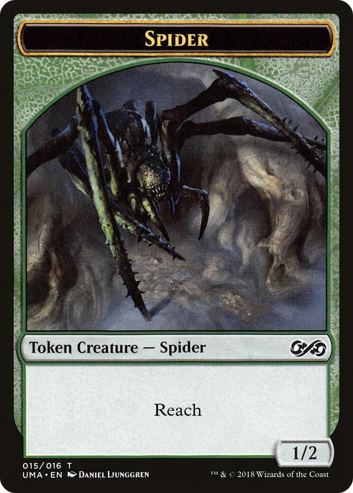 Spider Token 15 card from Ultimate Masters