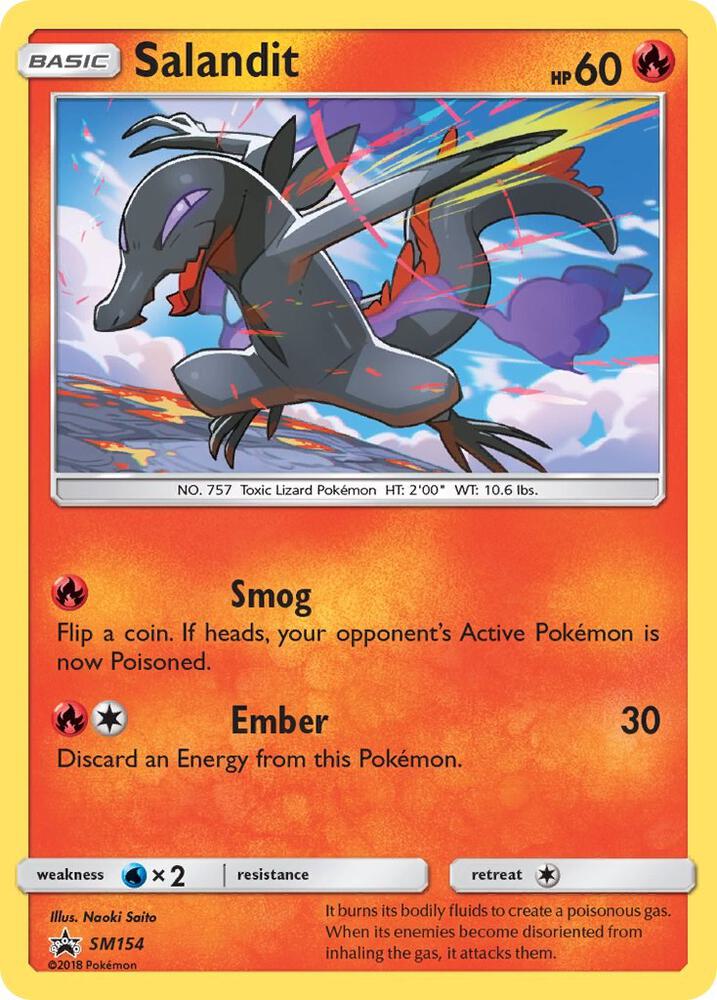 Salandit SM154 card from SM Promos