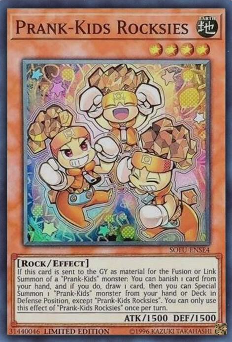 Prank-Kids Rocksies SOFU-ENSE4 card from Soul Fusion