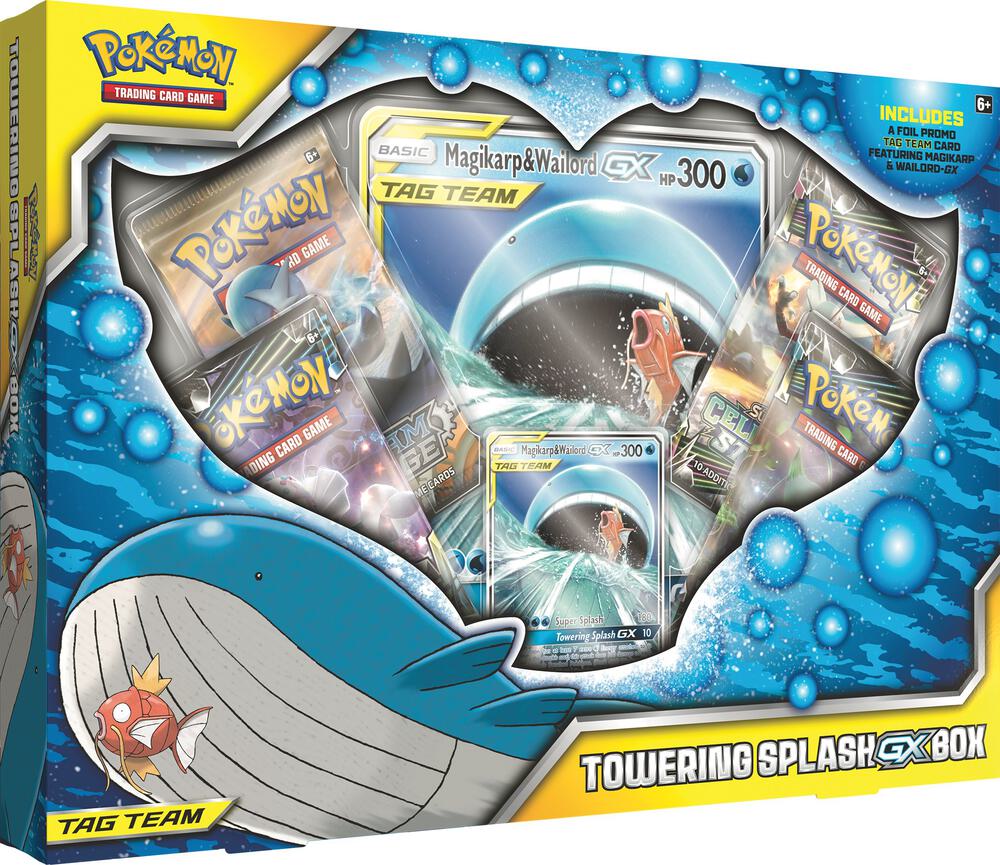 Towering Splash GX Box card from SM - Team Up