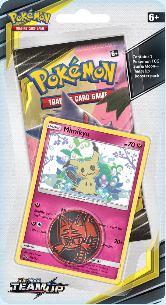 Team Up Single Pack Blister [Mimikyu] card from SM - Team Up
