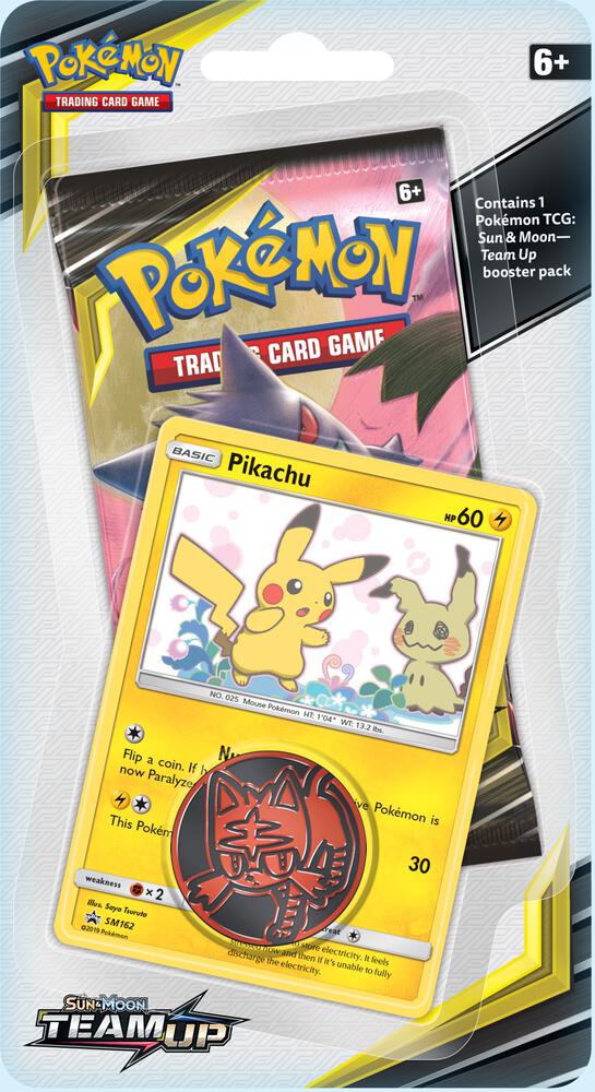 Team Up Single Pack Blister [Pikachu] card from SM - Team Up