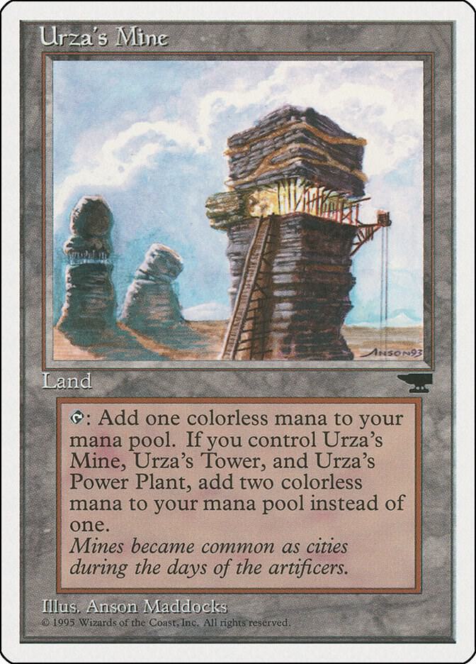 Urza's Mine (Tower) card from Chronicles