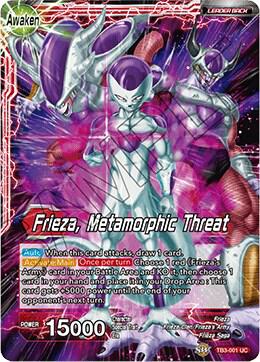 Frieza // Frieza, Metamorphic Threat TB3-001 card from Clash of Fates