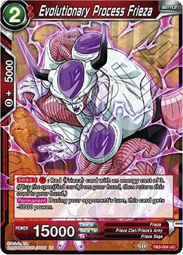 Evolutionary Process Frieza TB3-004 card from Clash of Fates
