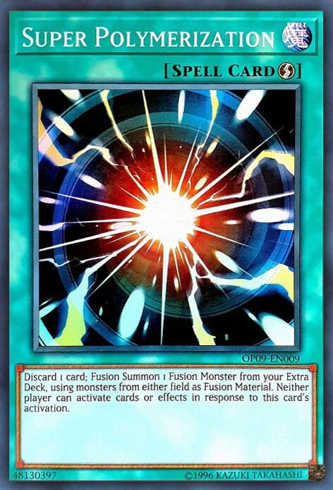 Super Polymerization OP09-EN009 card from OTS Tournament Pack 9