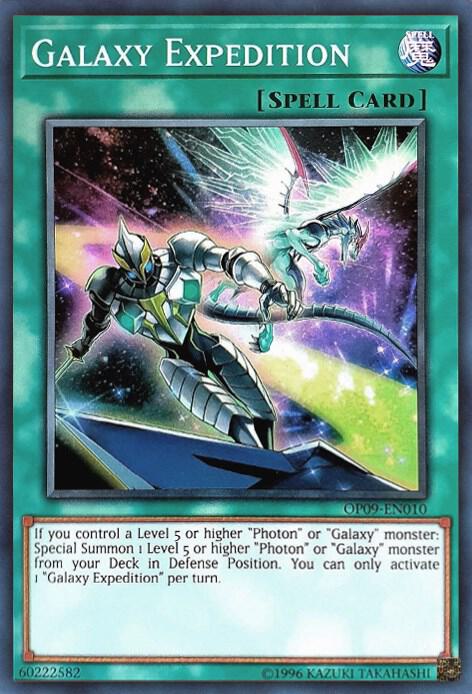 Galaxy Expedition OP09-EN010 card from OTS Tournament Pack 9