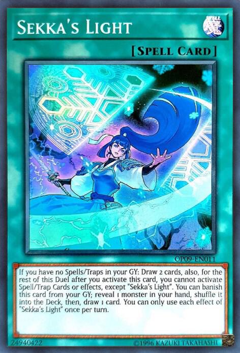 Sekka's Light OP09-EN011 card from OTS Tournament Pack 9