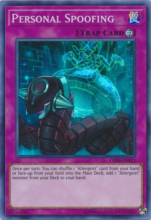 Personal Spoofing OP09-EN012 card from OTS Tournament Pack 9