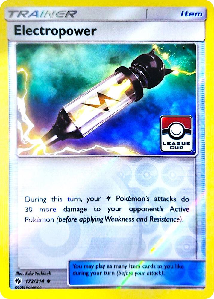 Electropower (League Cup) 172/214 card from League & Championship Cards