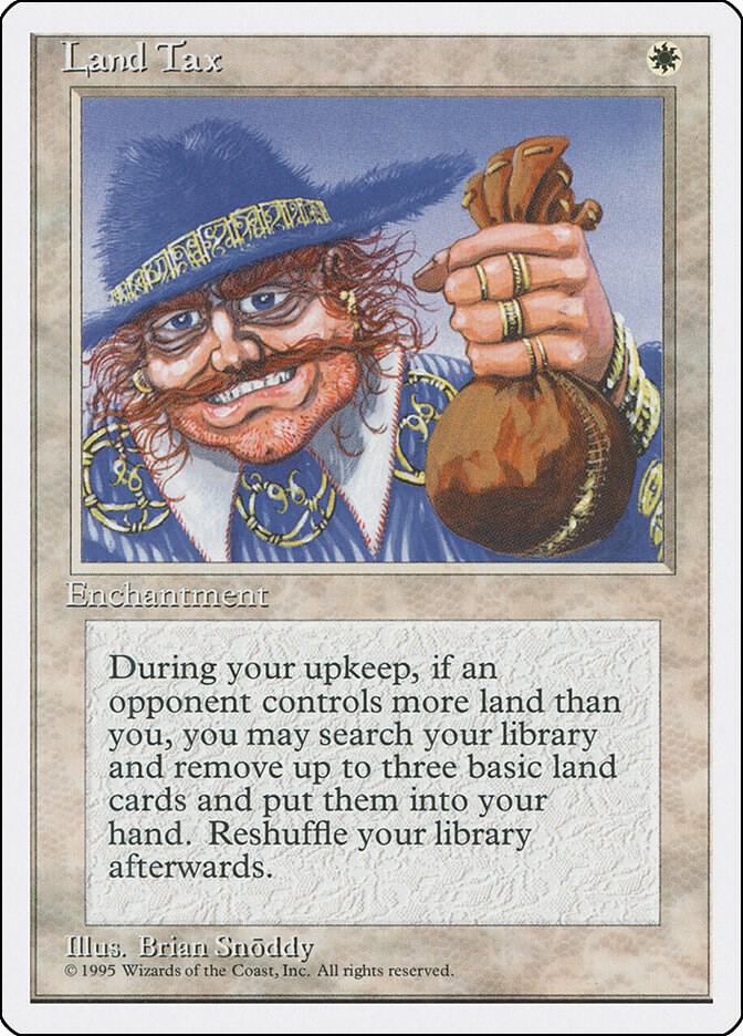 Land Tax 284 card from Fourth Edition