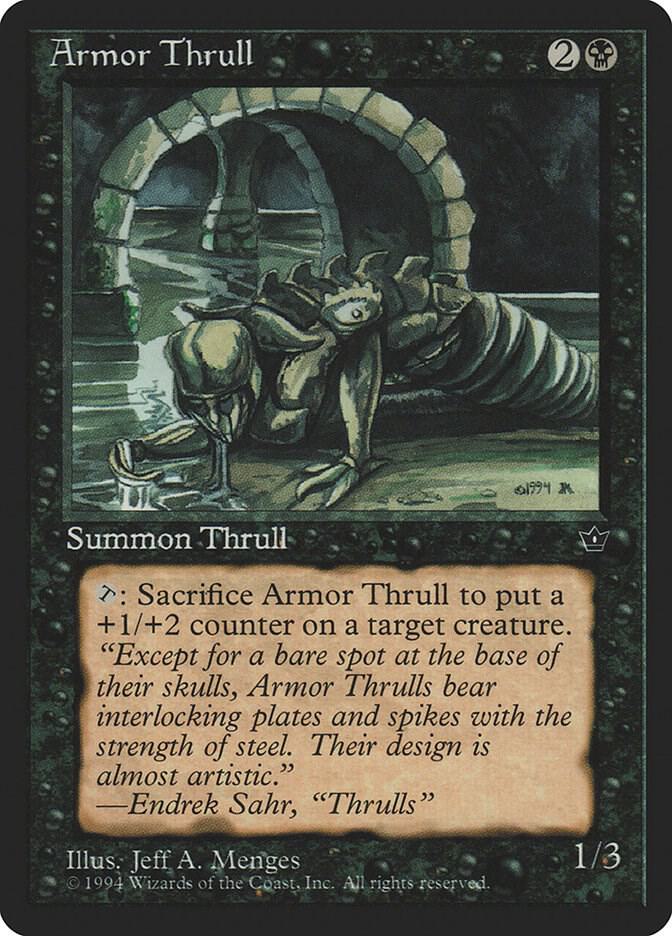 Armor Thrull (Menges) card from Fallen Empires