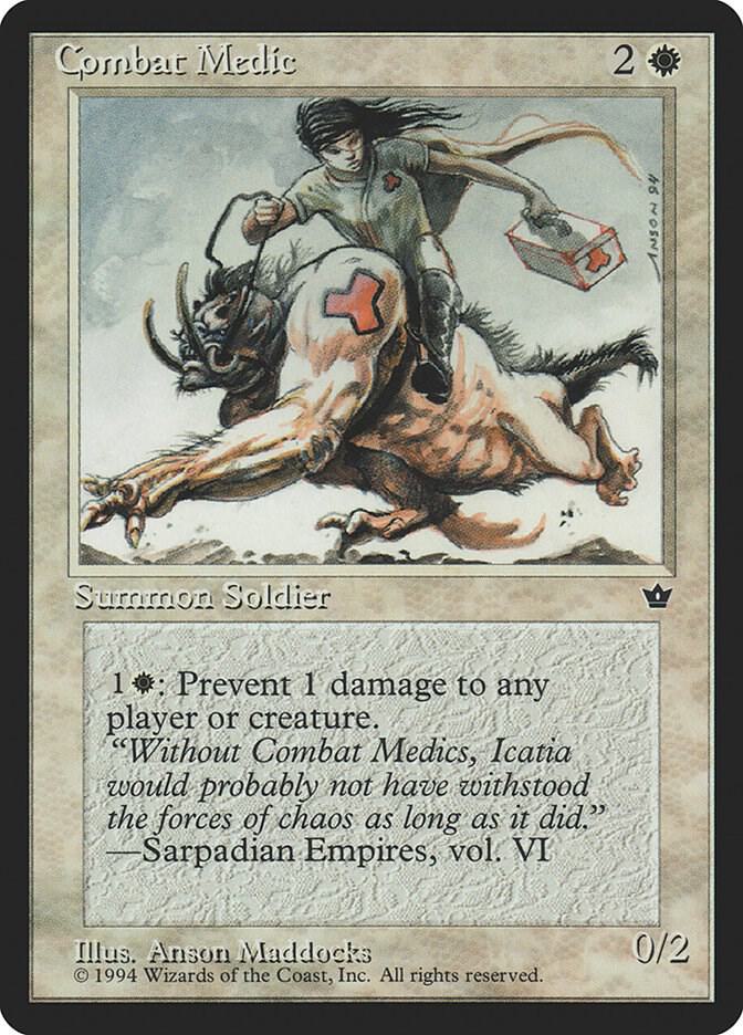 Combat Medic (Maddocks) card from Fallen Empires