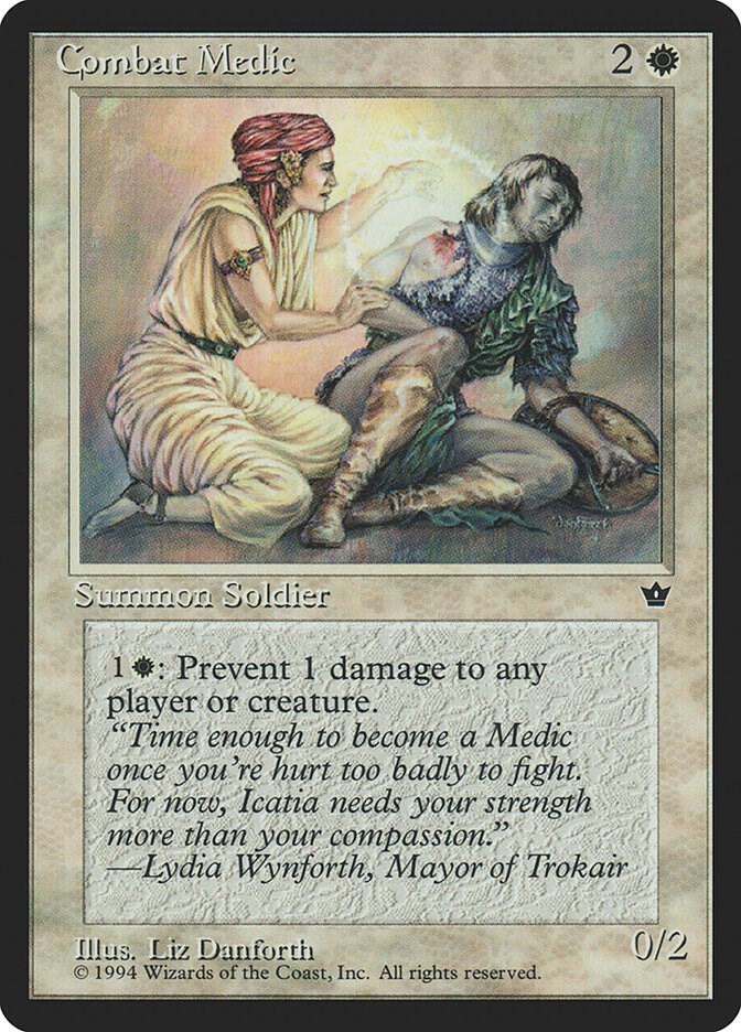 Combat Medic (Danforth) card from Fallen Empires