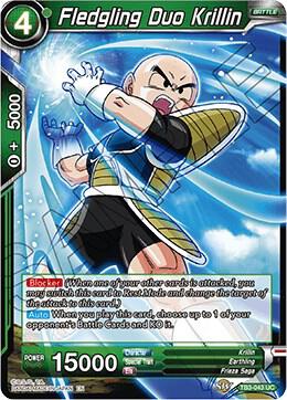 Fledgling Duo Krillin TB3-043 card from Clash of Fates