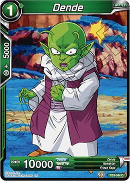 Dende TB3-044 card from Clash of Fates