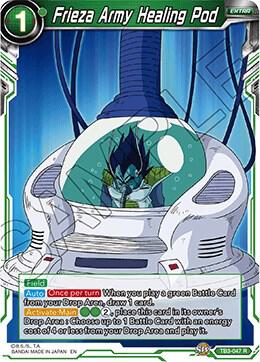 Frieza Army Healing Pod TB3-047 card from Clash of Fates