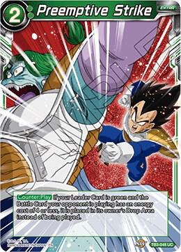 Preemptive Strike TB3-048 card from Clash of Fates