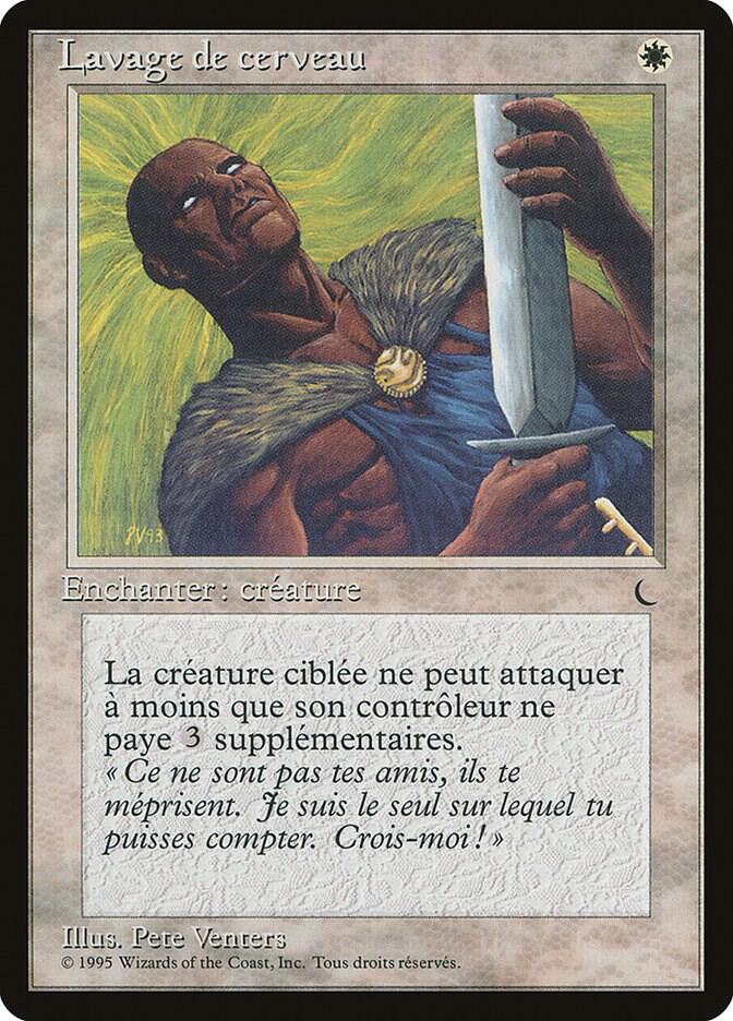 Brainwash (French) - "Lavage de cerveau" card from Renaissance