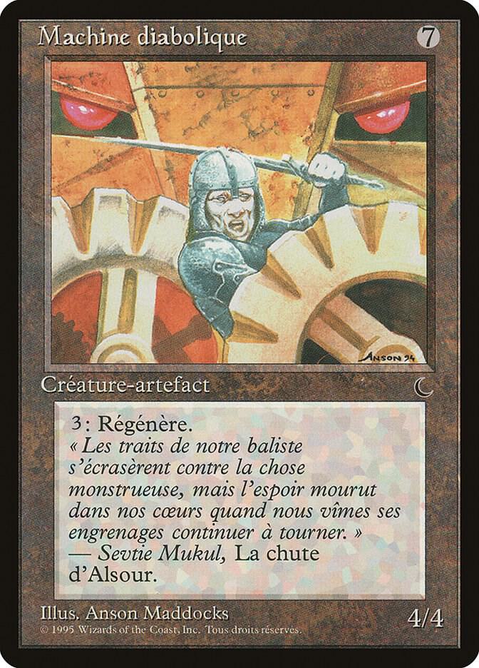 Diabolic Machine (French) - "Machine diabolique" card from Renaissance