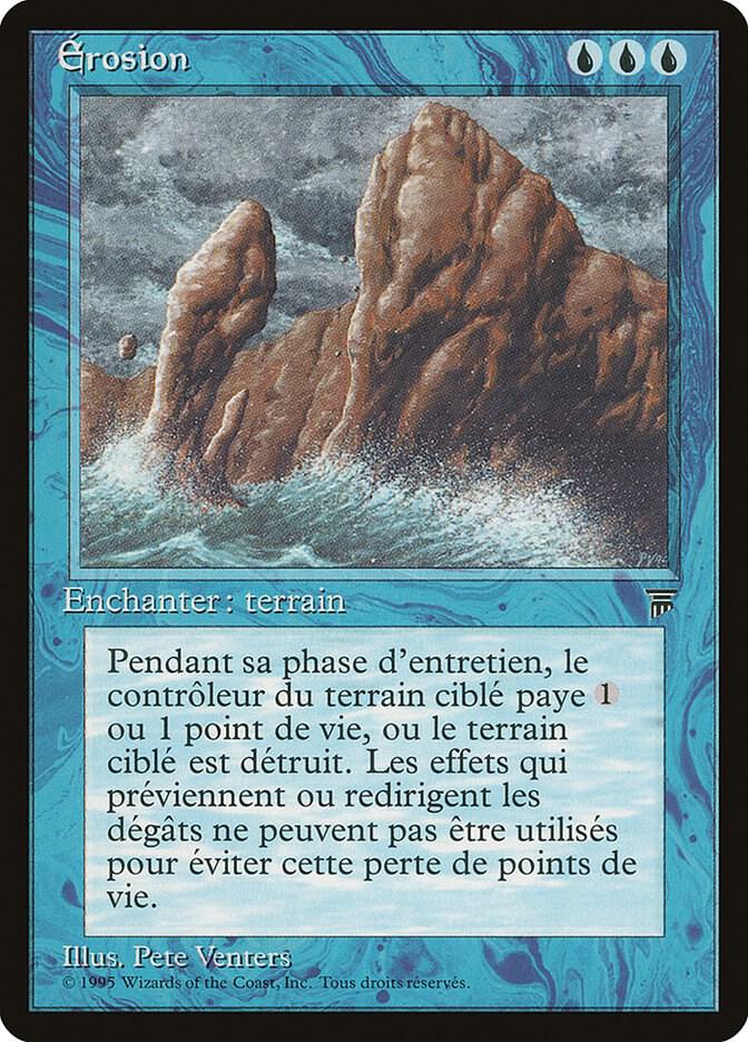 Erosion (French) card from Renaissance