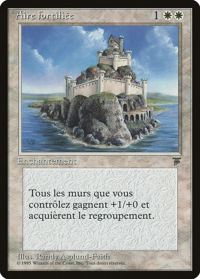 Fortified Area (French) - "Aire fortifiee" card from Renaissance