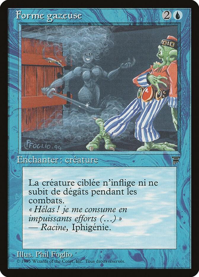 Gaseous Form (French) - "Forme gazuese" card from Renaissance