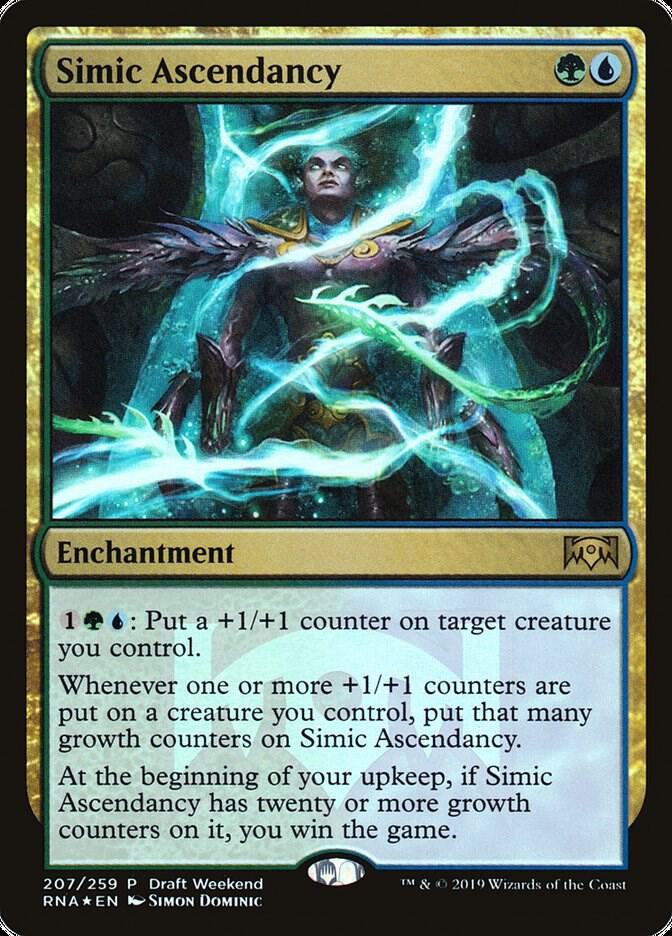 Simic Ascendancy (Draft Weekend) 207 card from Launch Party & Release Event Promos