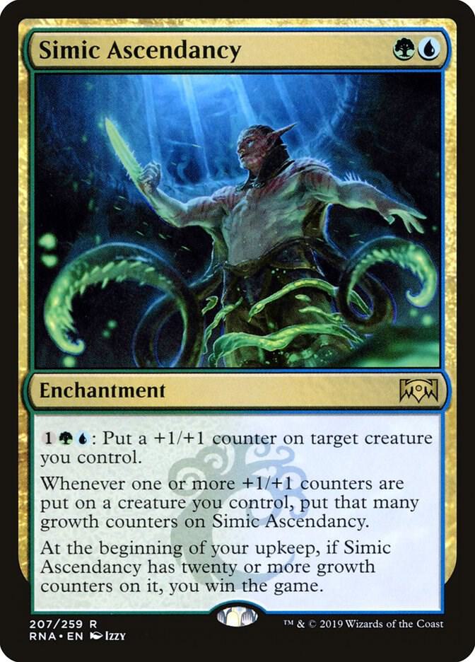 Simic Ascendancy 207 card from Ravnica Allegiance