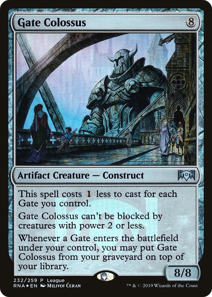 Gate Colossus 232 card from League Promos