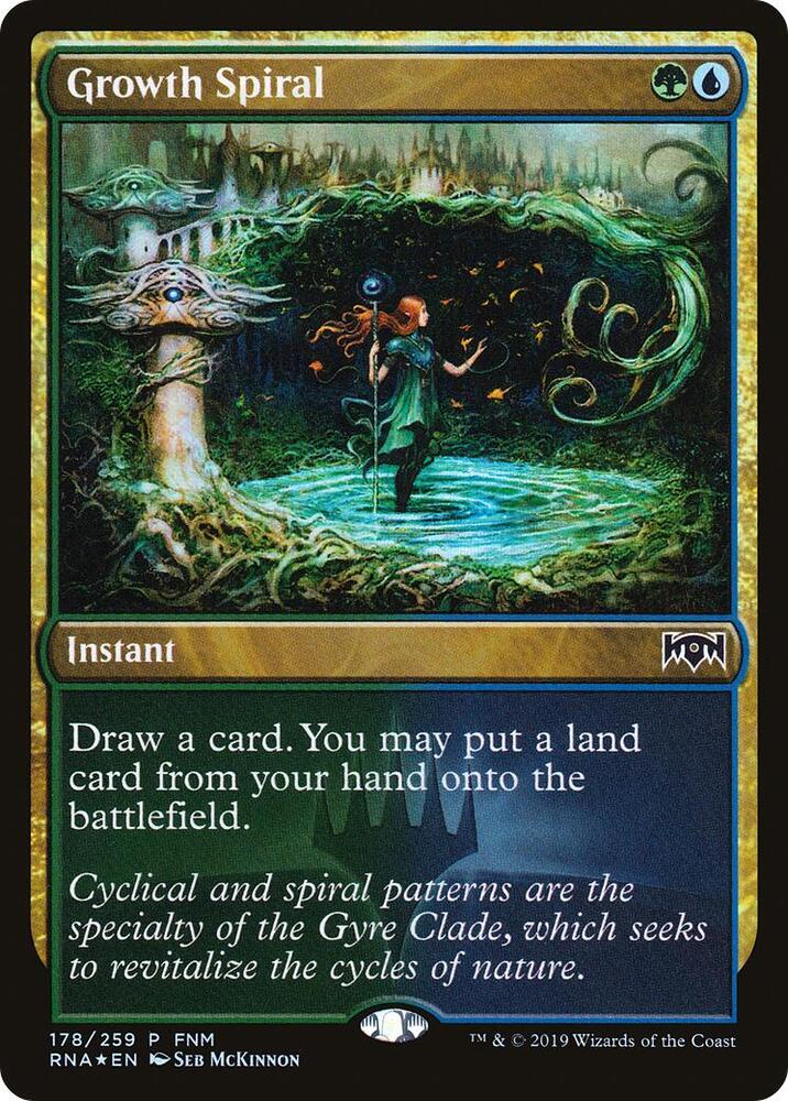 Growth Spiral 178 card from FNM Promos